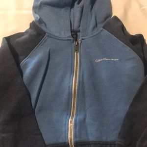 Boys Calvin Klein Jeans Zip-Up Hoodie